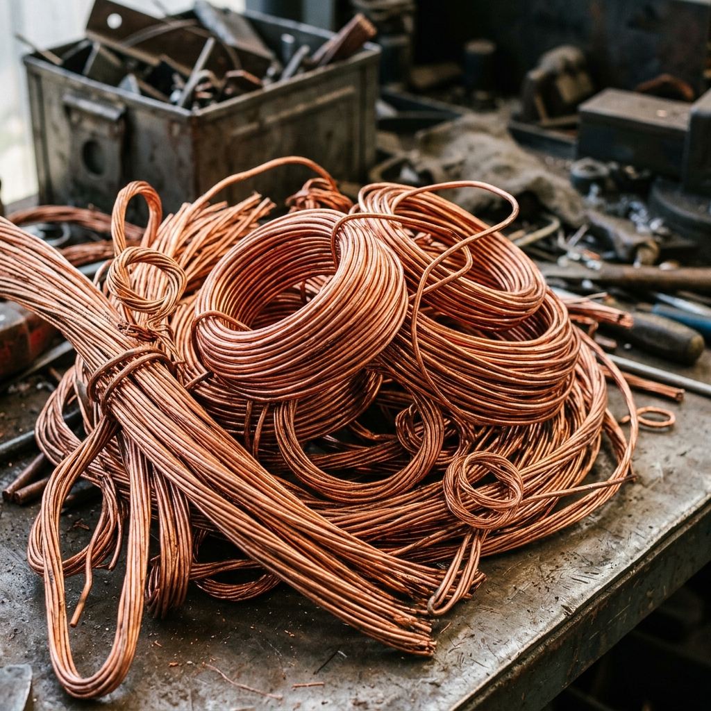 Copper wire scrap